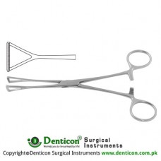 Duval Intestinal and Tissue Grasping Forceps Wide Jaw Stainless Steel, 23 cm - 9"